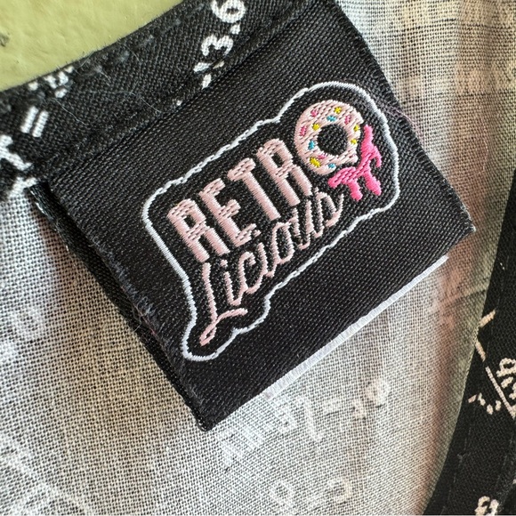 Math Retrolicious Dress Rockabilly Style size M - Picture 4 of 4